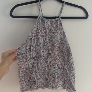 Brandy Melville paisley tank top